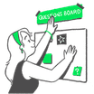 Questions board illustration